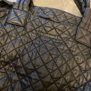MZ Wallace black everyday tote bag in medium.